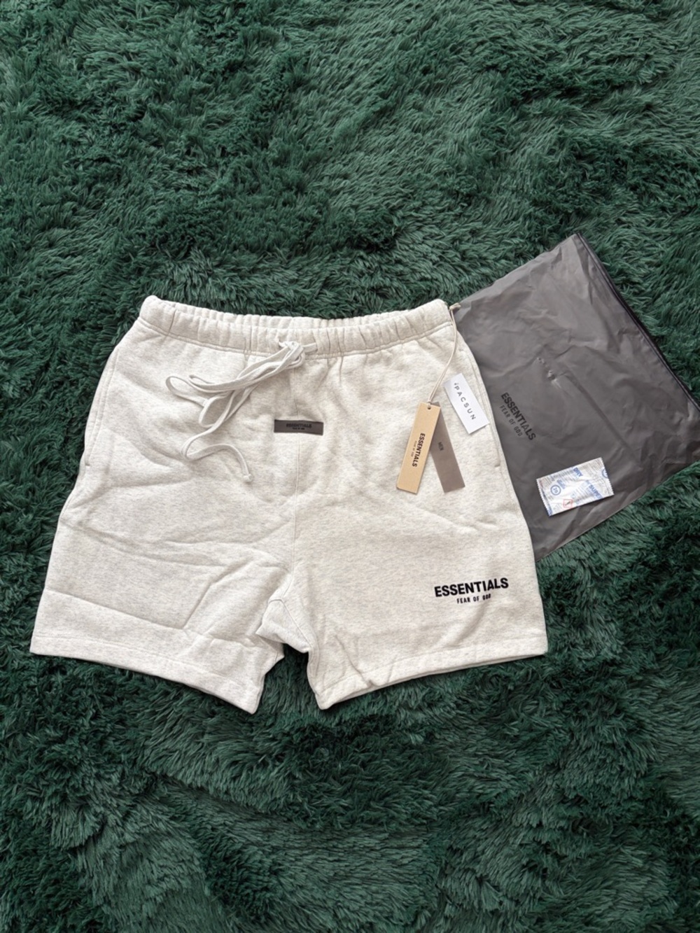 Fear Of God Essentials Light Oat Shorts